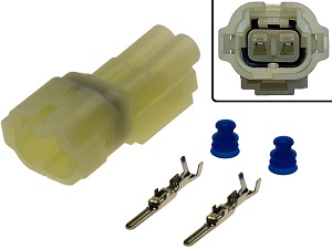 2 pole seal connector set (HM090 6187-2801, 6180-2451)
