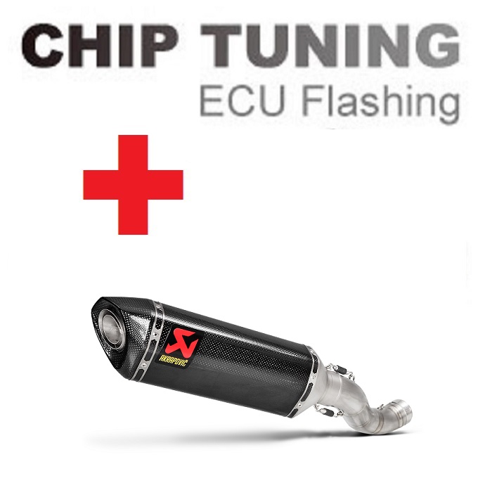 Aprilia RSV4 2015 2016 High Performance ECU Flash tuning + Akrapovic S-A10SO8-RC (Stage 3)