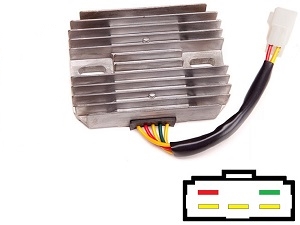 CARR551 Suzuki Kawasaki MOSFET Voltage regulator rectifier CARR551 Suzuki Kawasaki MOSFET Voltage regulator rectifier