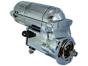Starter Motor Harley-Davidson Road King Electra Glide Ultra Classic Heritage Softail Street Bob chroom Starter Motor Harley-Davidson Road King Electra Glide Ultra Classic Heritage Softail Street Bob chroom