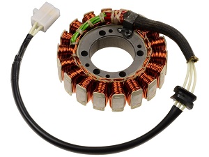 Kawasaki Z750 stator alternator rewinding