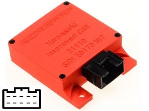 Kawasaki GPz1100 ZX1100 igniter ignition module CDI TCI Box (21119-1071)