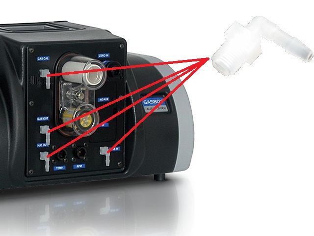 L Nylon Junction Gasbox - Click Image to Close