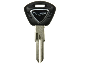 Triumph blanco transponder key (with chip) - T2504558