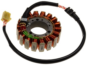 Yamaha YZF-R6 stator alternator rewinding