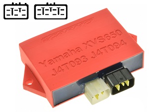 Yamaha XVS650A Dragstar v-star igniter ignition module CDI TCI Box (J4T093, J4T094)