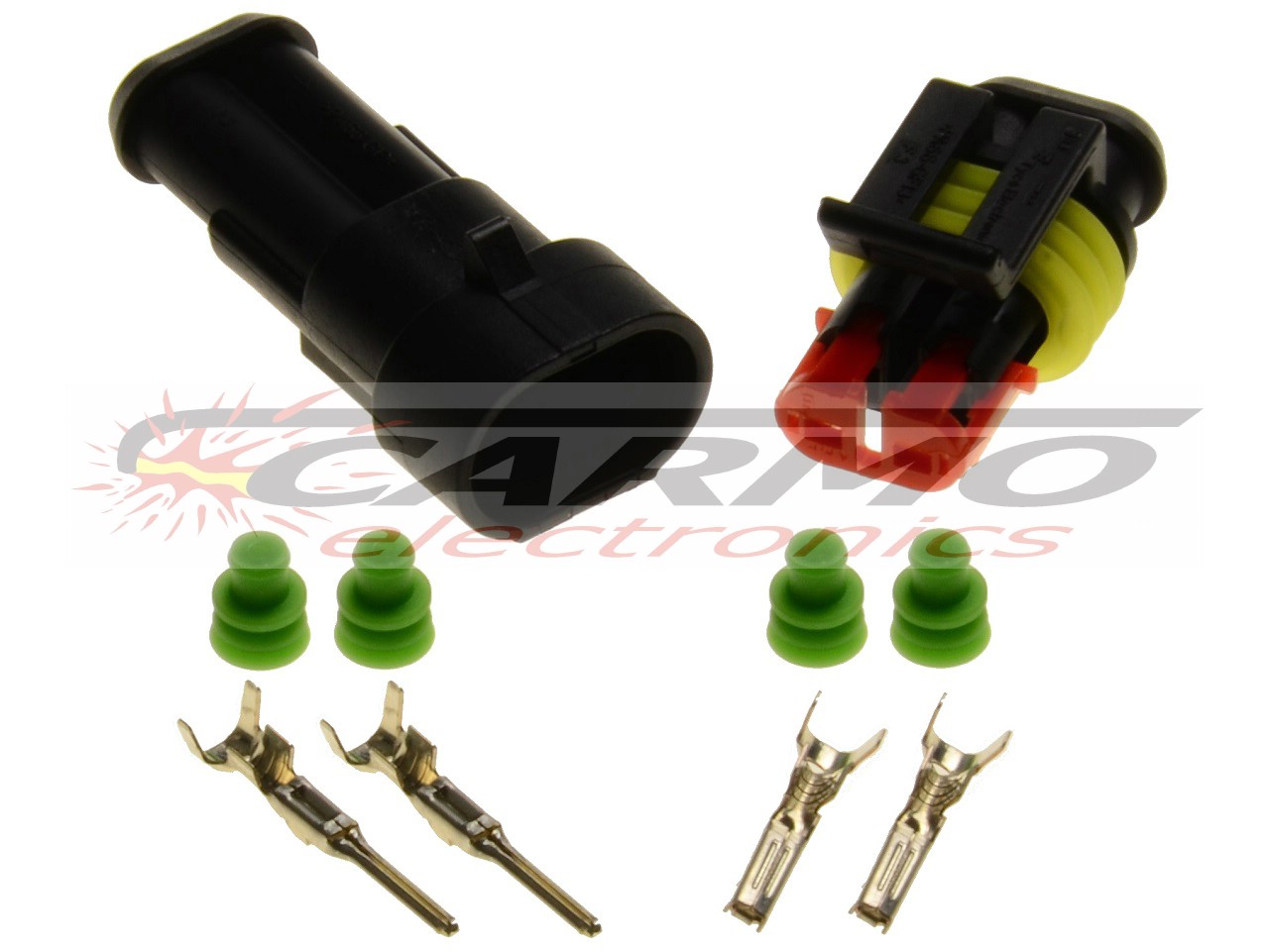 2 pin 1.5 superseal connector set - Click Image to Close
