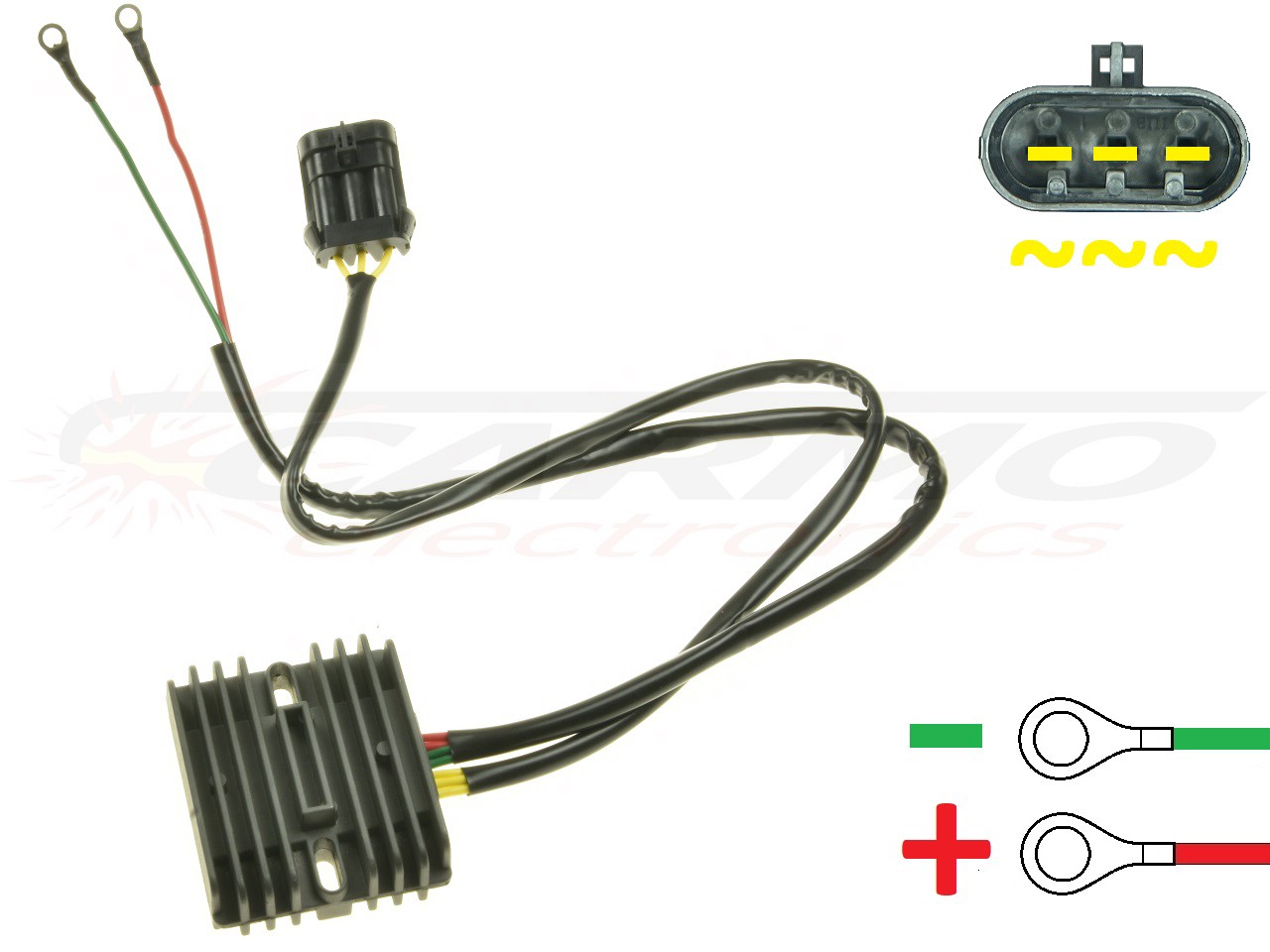 CARR694-PO - Polaris Sportman RZR MOSFET Voltage regulator rectifier (4014029, 4015229, 4013247, 4013904) - Click Image to Close