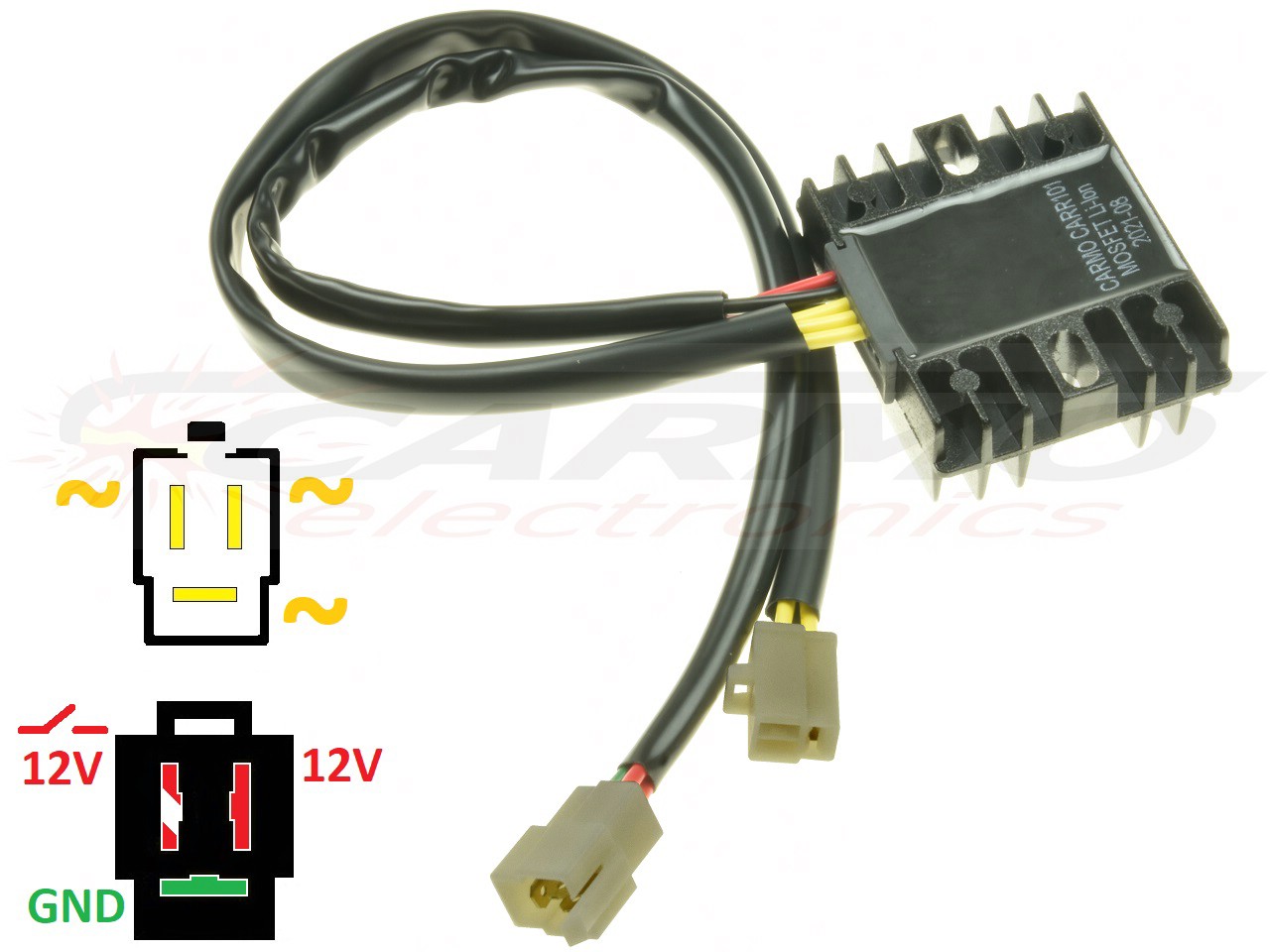 CARR104-Mash - 650 X-ride MOSFET Voltage regulator rectifier (201223TT3210055) - Click Image to Close