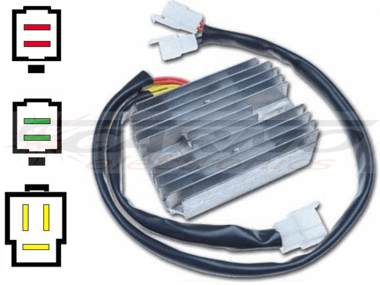 CARR121LI - Honda VT MOSFET Voltage regulator rectifier (SH541A-12, SH541G-11, SH541KC, Shindengen) - Click Image to Close