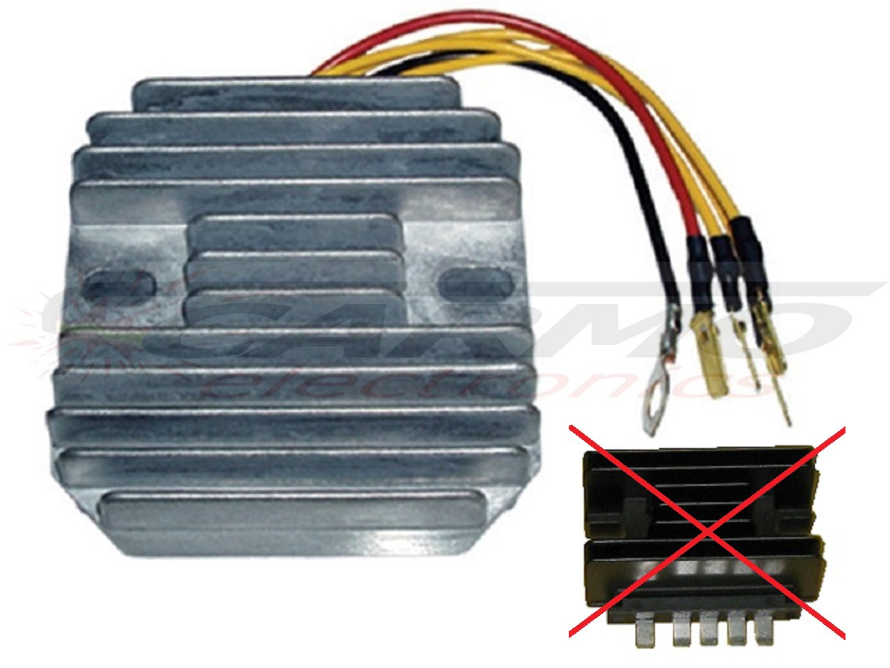 CARR134 - Suzuki GS GSX DR MOSFET Voltage regulator rectifier (RS21) - Click Image to Close