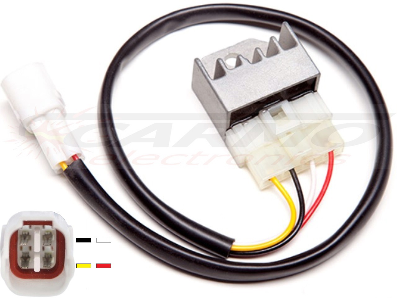 CARR2141 Yamaha YFZ450 Voltage regulator rectifier - Click Image to Close