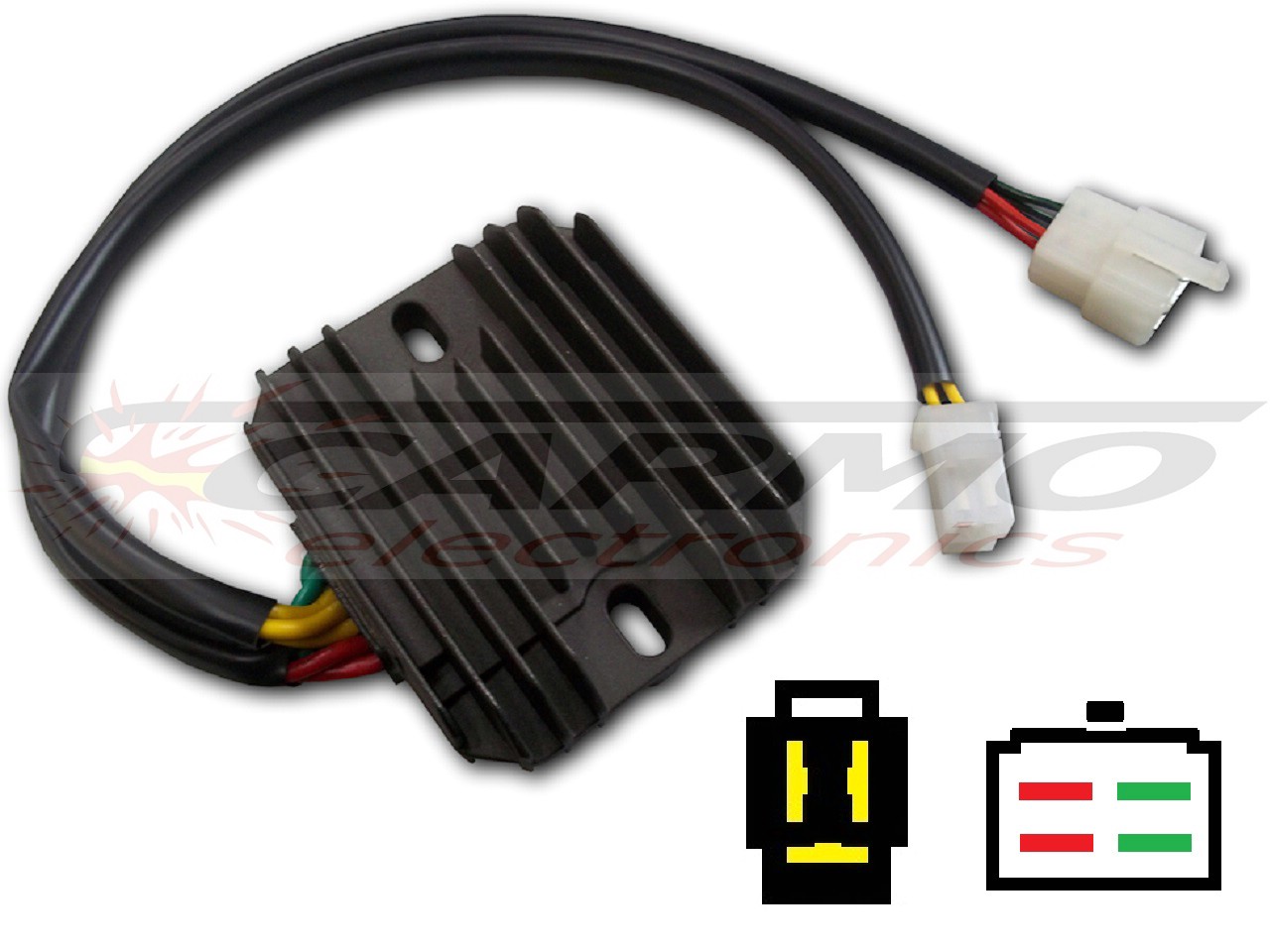 CARR251 - Honda Yamaha MOSFET Voltage regulator rectifier - Click Image to Close