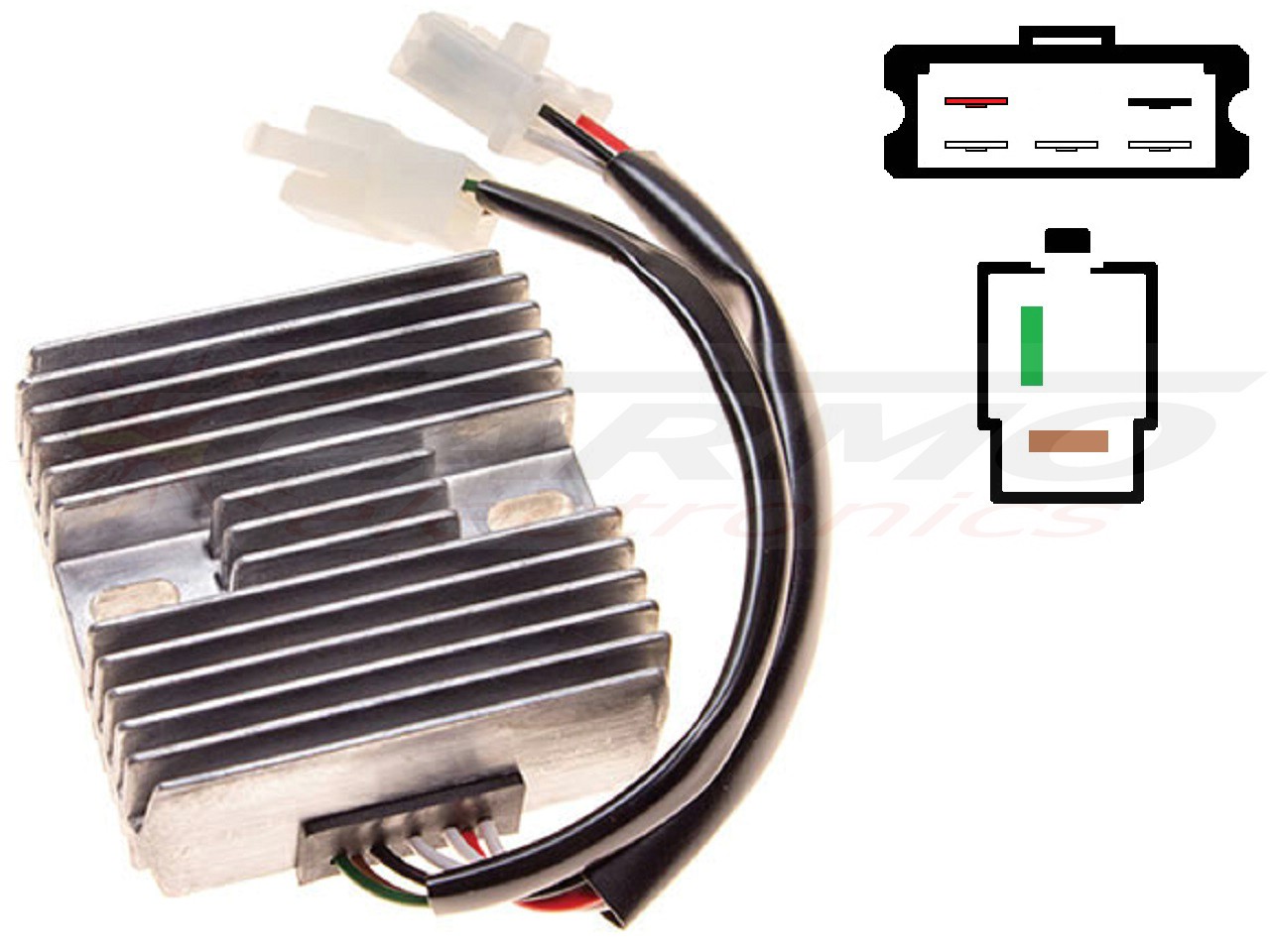 CARR311 - Yamaha XS Kawasaki KH500 MOSFET Voltage regulator rectifier (rotor-2) - Click Image to Close