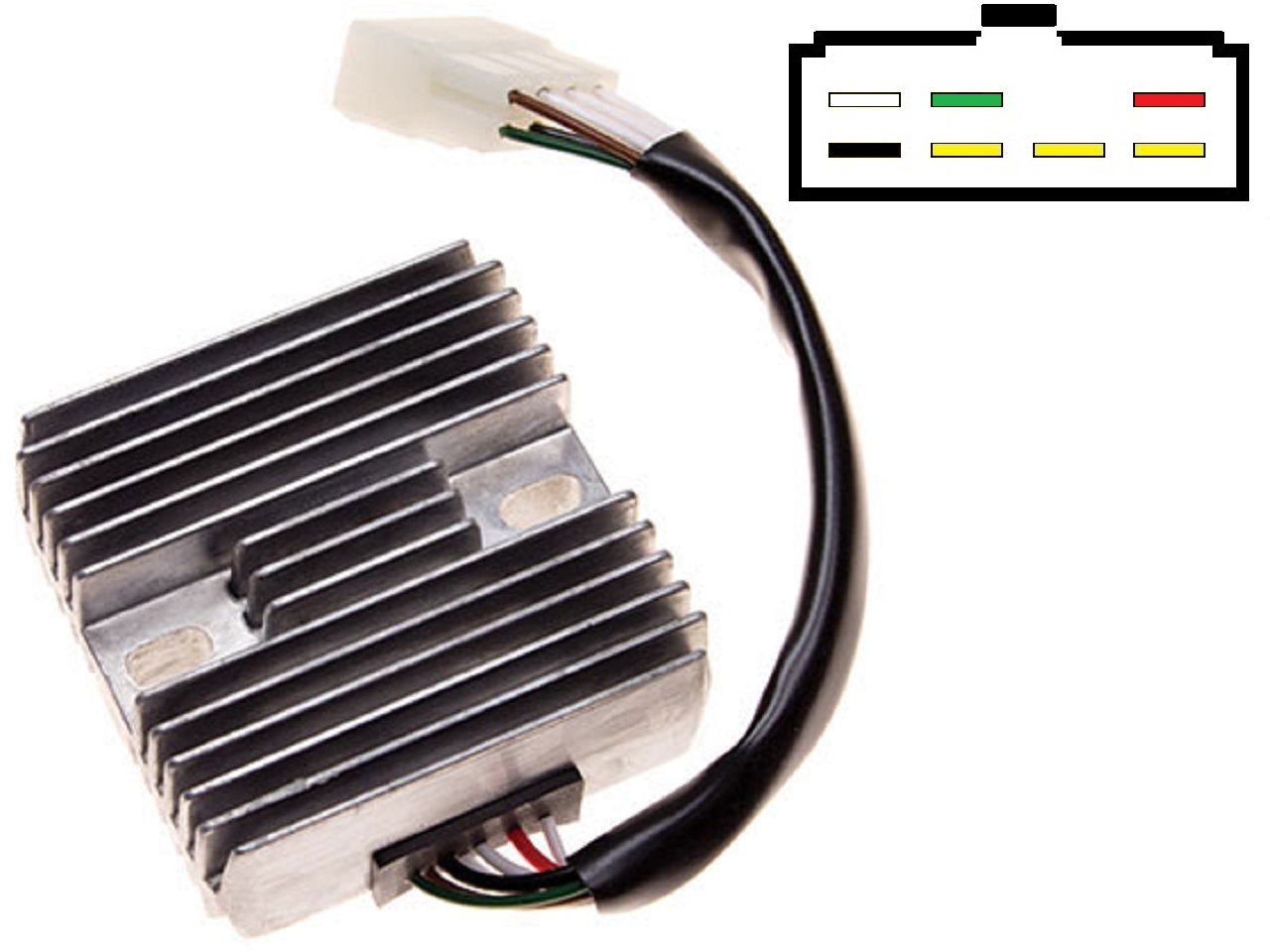 CARR321 - Yamaha XS XJ MOSFET Voltage regulator rectifier (4H7-501.k2, 4H7-501.L3, S8534A) - Click Image to Close