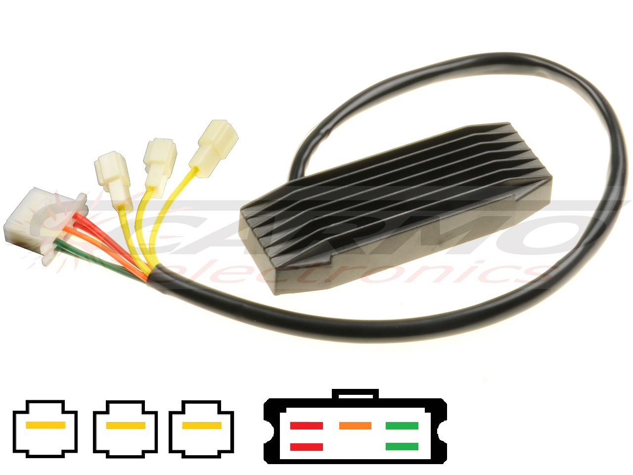 CARR401J-VS67W Suzuki VS600 VS700 intruder Voltage regulator rectifier - Click Image to Close