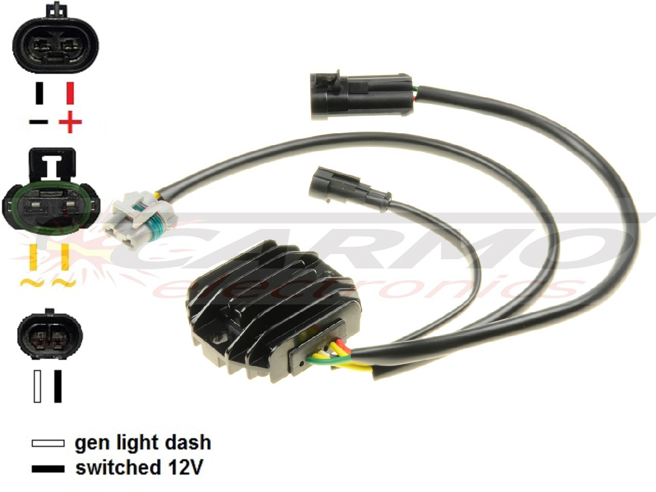 CARR504 - Ducati ST2 MOSFET Voltage regulator rectifier - Click Image to Close