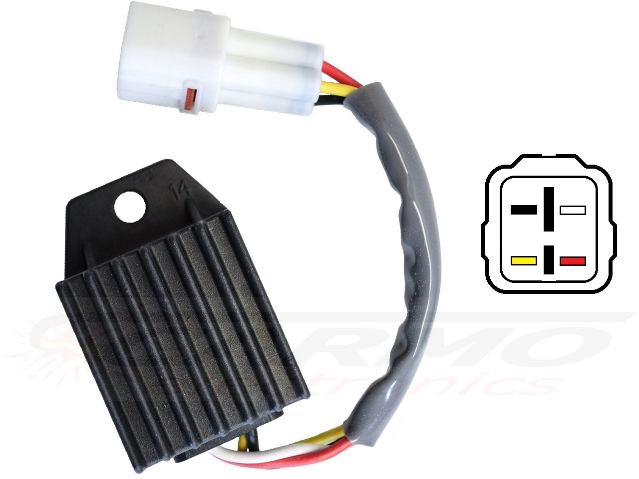 CARR5201W Beta KTM EXC XC LC4 Voltage regulator rectifier - Click Image to Close