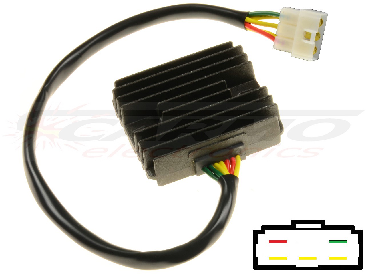 CARR694FZ Yamaha MOSFET Voltage regulator rectifier (SH650C-11) - Click Image to Close