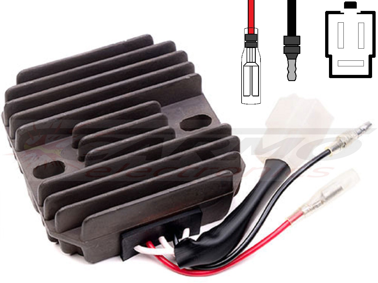 CARR931 Yamaha YFM MOSFET Voltage regulator rectifier (ESP2343, SH640-12, 495873) - Click Image to Close