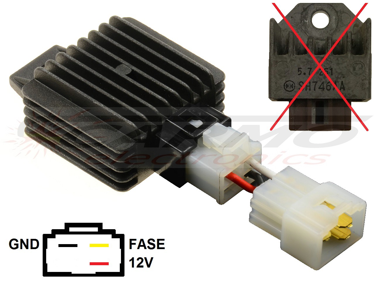 CARR9852 SH746AA voltage regulator (improved) - Click Image to Close