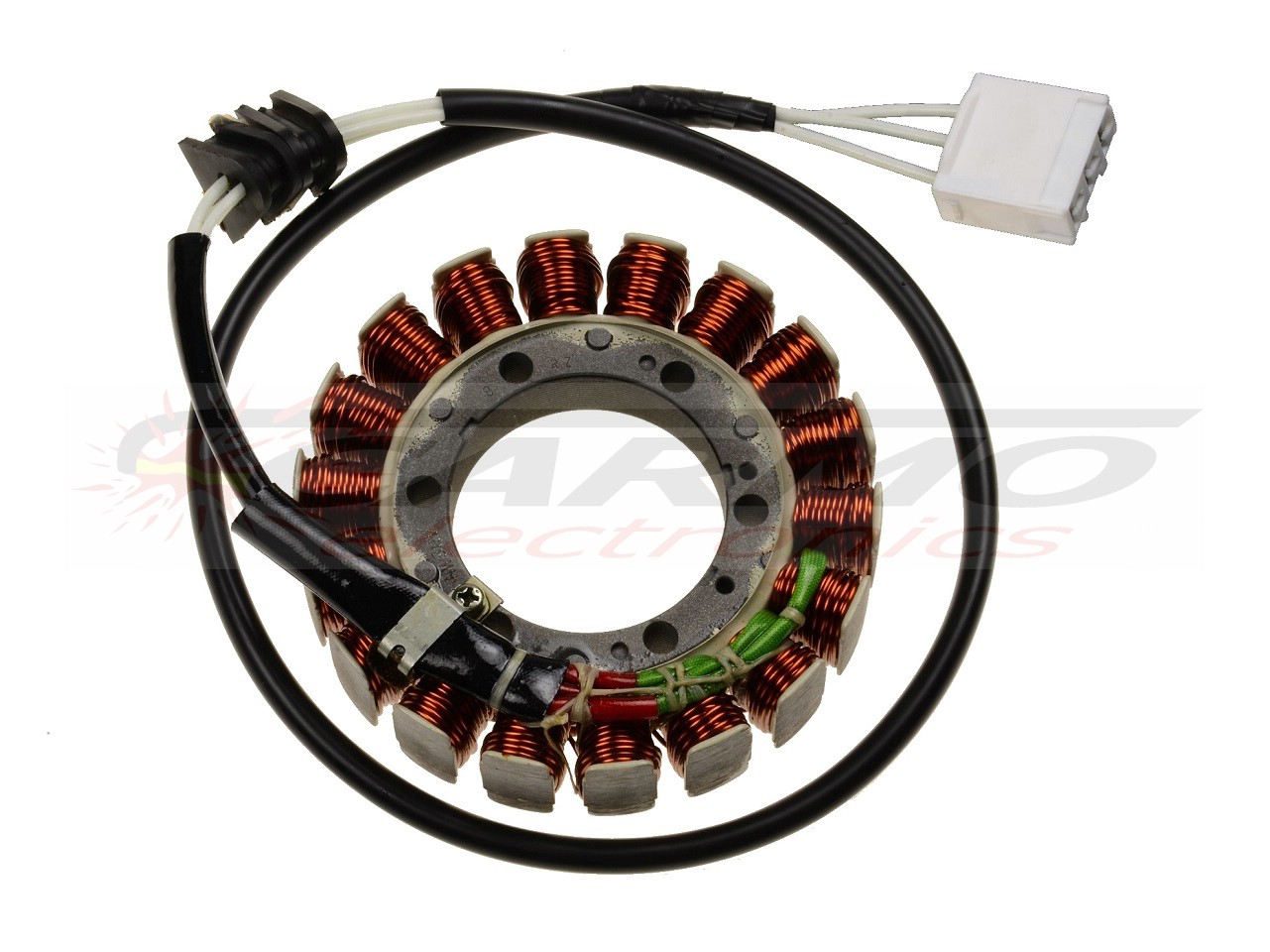 Honda CBR900RR / CBR919RR / CBR929RR Fireblade stator alternator rewinding - Click Image to Close