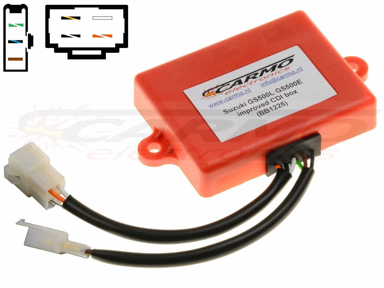 Suzuki GS500 GS500E GS500L igniter ignition module CDI TCI Box (BB1225) - Click Image to Close