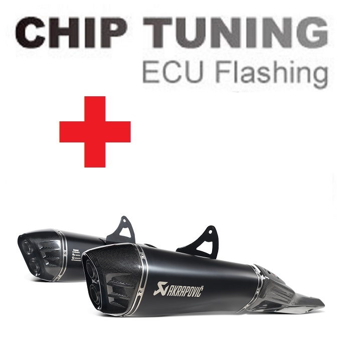 Suzuki GSX-1300R Hayabusa 2021-today high performance ECU Flash tuning + Akrapovic S-S13SO4-HRAATBL (Stage 3) - Click Image to Close