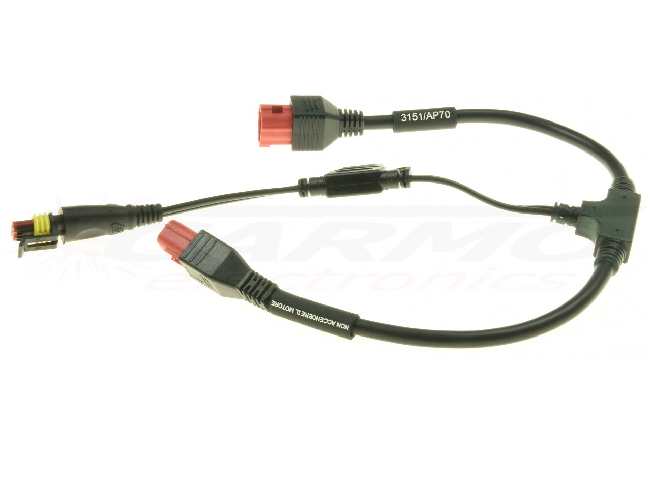 3151/AP70 Power adapter cable for Euro 5 vehicles without starter battery TEXA-3913660 - Click Image to Close