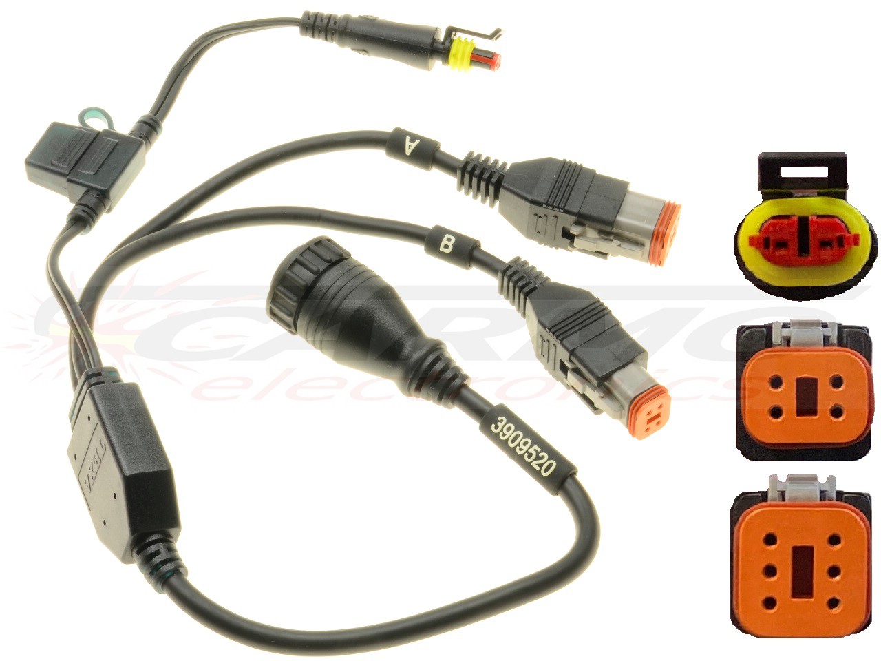 Texa 3151/AP57 Texa Motorcycle diagnostic cable Harley Davidson (art. 3909520) --> 3151/AP57 - Click Image to Close