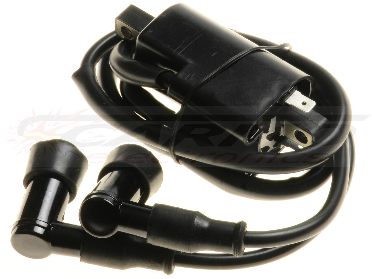 HT102-90mm - 12V Dual twin lead ignition coil - Click Image to Close