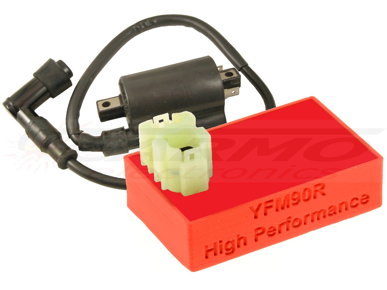 Improved Yamaha YFM90R YFM90 Raptor CDI TC box brain more power no rev limiter 2013-2023 - Click Image to Close