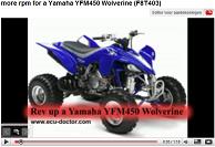 Yamaha YFM450 Wolverine YouTube film
